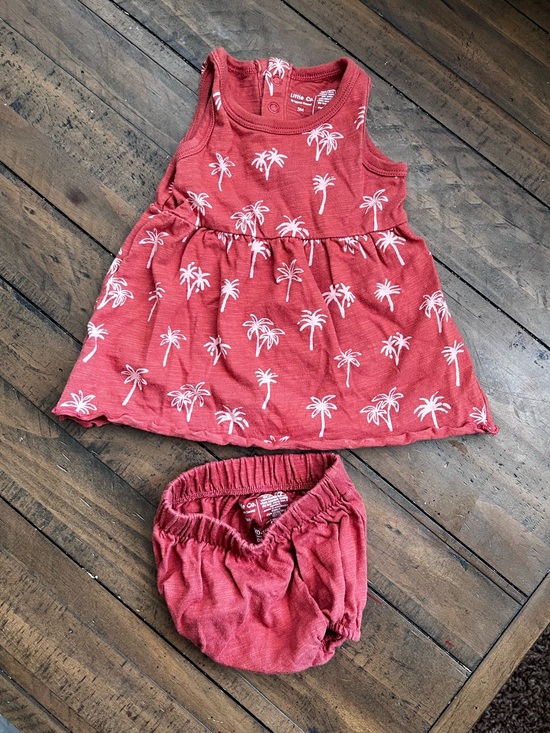 Little Co. By Lauren Conrad Other - Baby Palm-Print Tank Dress with Bloomers